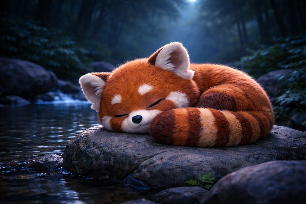 Story for kids who interrupt often. Taro curled up asleep