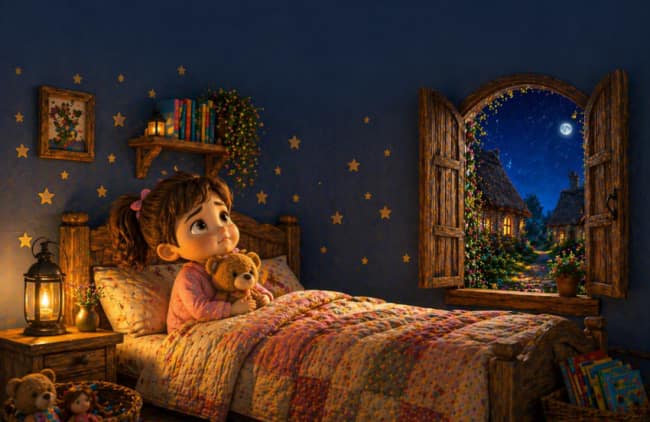 Gina and the Whispering Glow- a heartwarming story for child afraid of silence