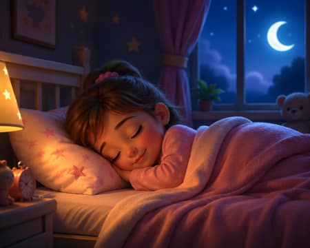 Bedtime Routine Printable for kid, kids sleep peacefully at night
