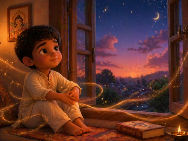 Bedtime Story About Saying Sorry, Arjun learn magic word
